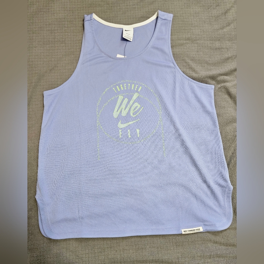 Nike Together We Fly Women's Purple Tank Size Large